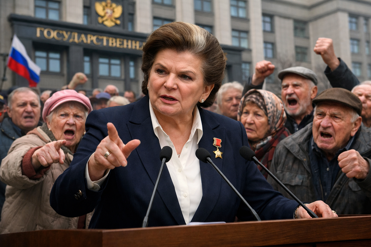 Терешкова и пенсионная система: слова, вызвавшие бурю критики