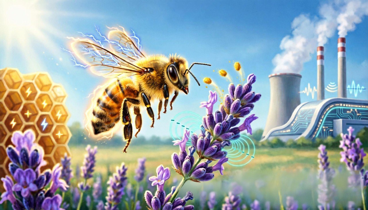 Пчёлы — природные энергетики!