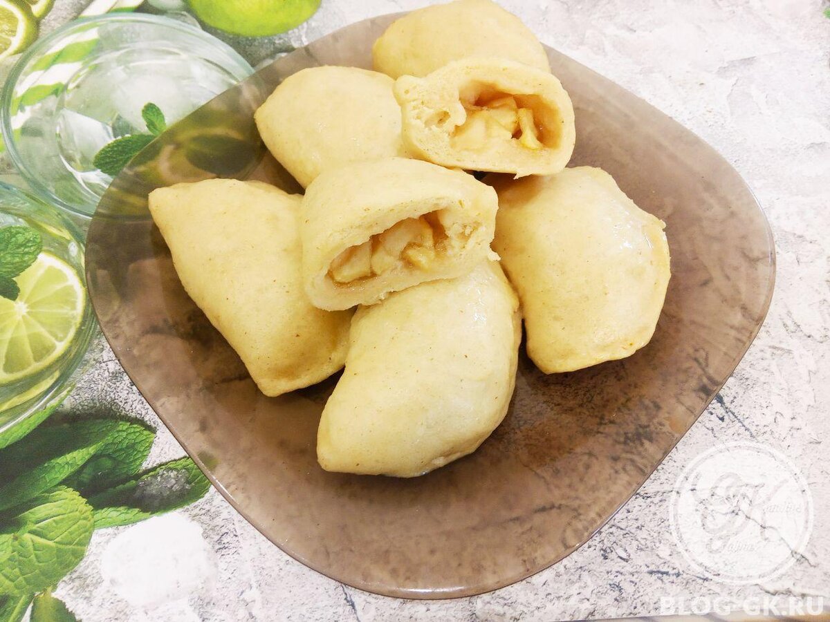 Секреты идеальных вареников с яблоками на пару