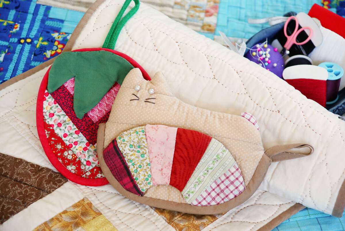 Креативные прихватки: как сделать кухню уютнее и ярче