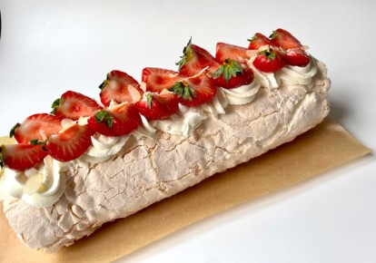 Идеальный меренговый рулет