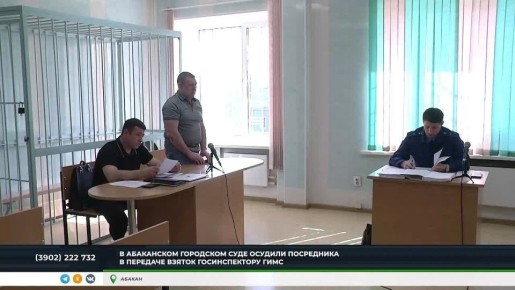 АБАКАНЕ ОСУДИЛИ ПОСРЕДНИКА В ПЕРЕДАЧЕ ВЗЯТОК ИНСПЕКТОРУ ГИМС