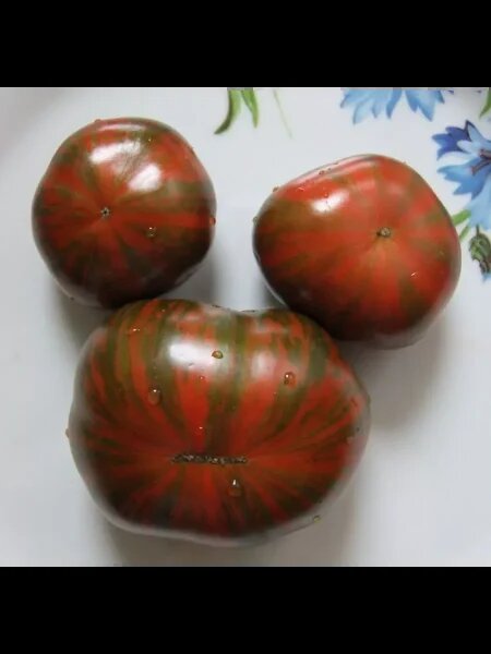 Томат Золотые полосы: экзотическая окраска и насыщенный вкус для истинных гурманов