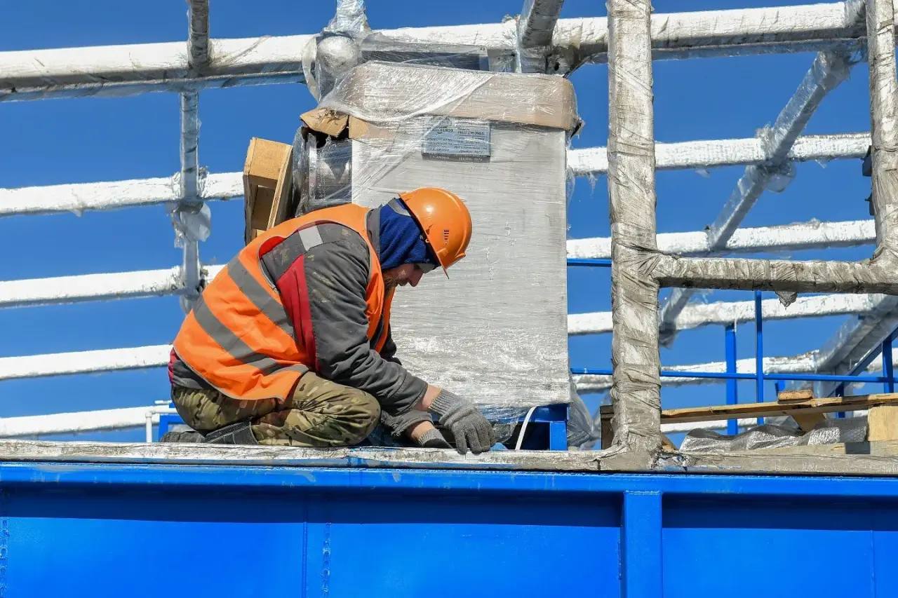 Валентин Коновалов осмотрел ход строительства важных инфраструктурных объектов в селе Боград Валентин Коновалов осмотрел ход строительства важных инфраструктурных объектов в селе Боград