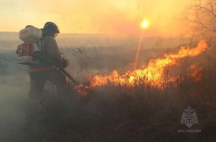 За минувшие сутки в Хакасии зафиксировано 19 пожаров