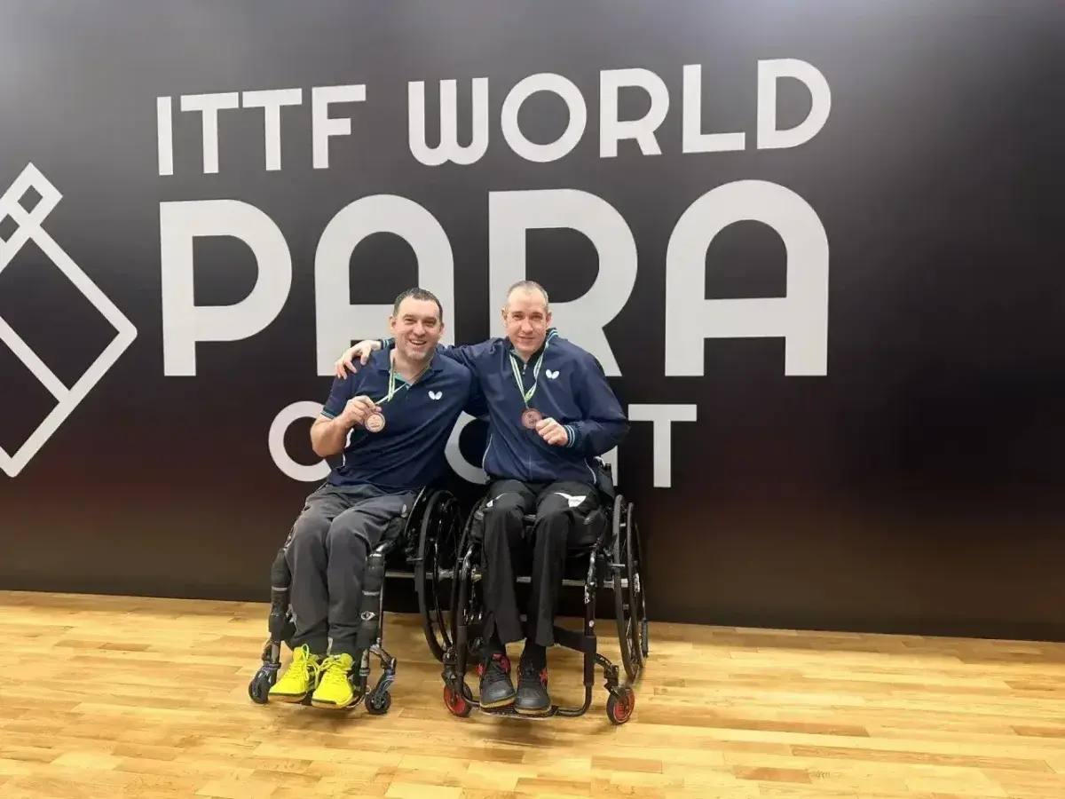 Теннисисты-паралимпийцы из Хакасии завоевали медали международных соревнований