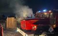 В Хакасии тушили жилой дом, автомобиль и палы травы