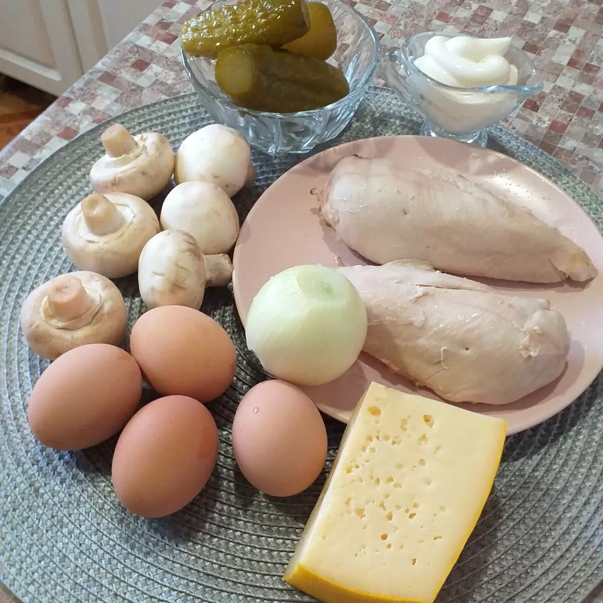 Непревзойденная закуска к празднику: Блондинка в пармезане