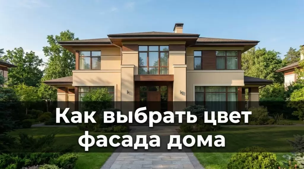 Как выбрать цвет фасада дома: свежие идеи и советы на 2026 год
