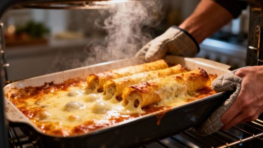 Каннеллони как в ресторане: идеальный рецепт с фаршем и бешамелем