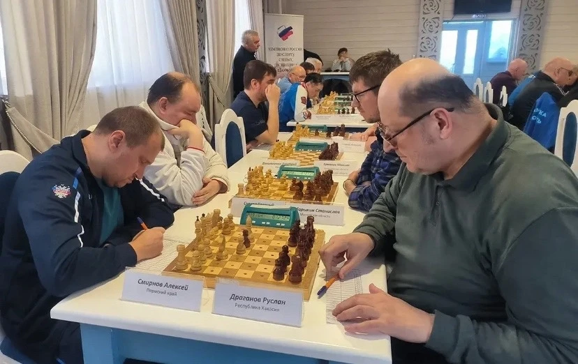 Шахматисты Хакасии завоевали золото и бронзу чемпионата России