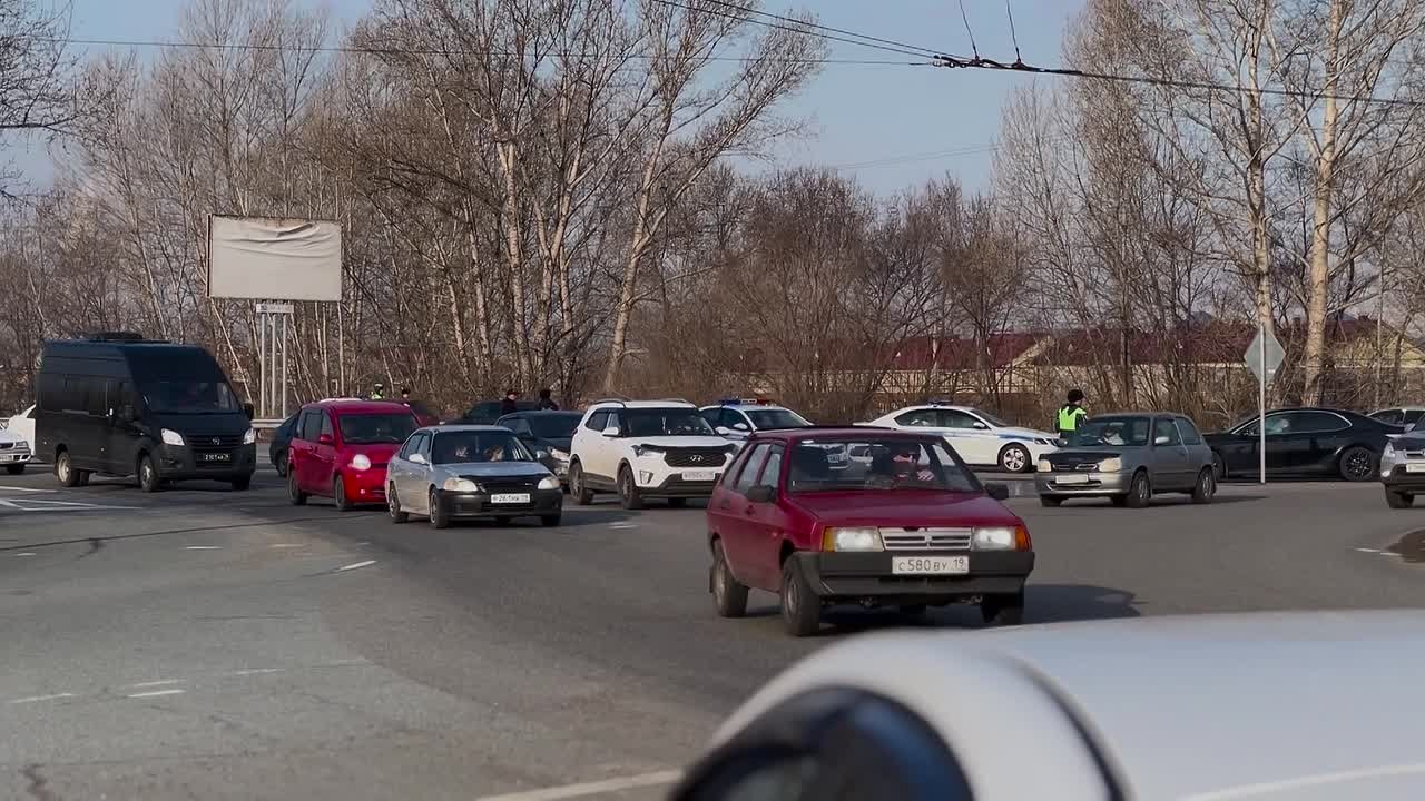 18 любителей тонировки оштрафованы в Абакане всего за несколько часов рейдов