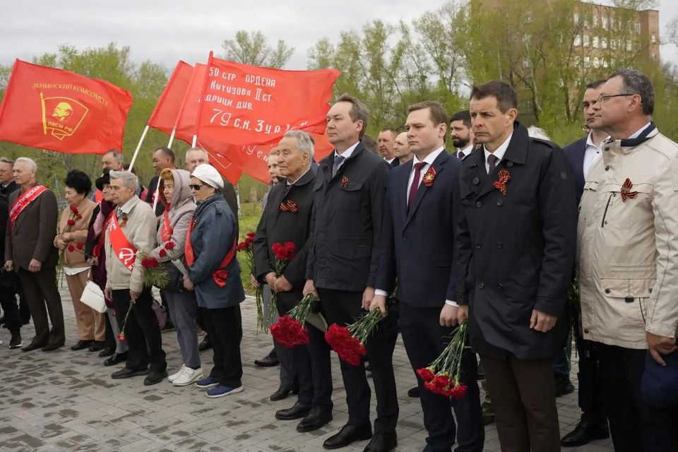 В Абакане почтили память бойцов Великой Отечественной, умерших от ран в госпиталях