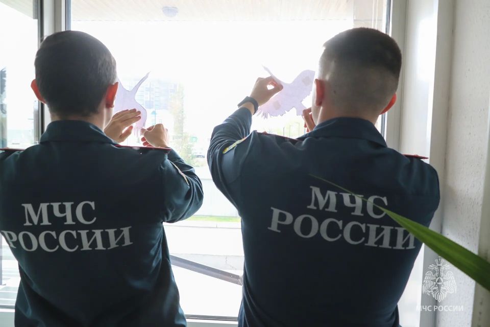 Накануне Дня Победы участники Молодежного совета Главного управления поддержали всероссийский проект «Окна Победы» Накануне Дня Победы участники Молодежного совета Главного управления поддержали всероссийский проект «Окна Победы»