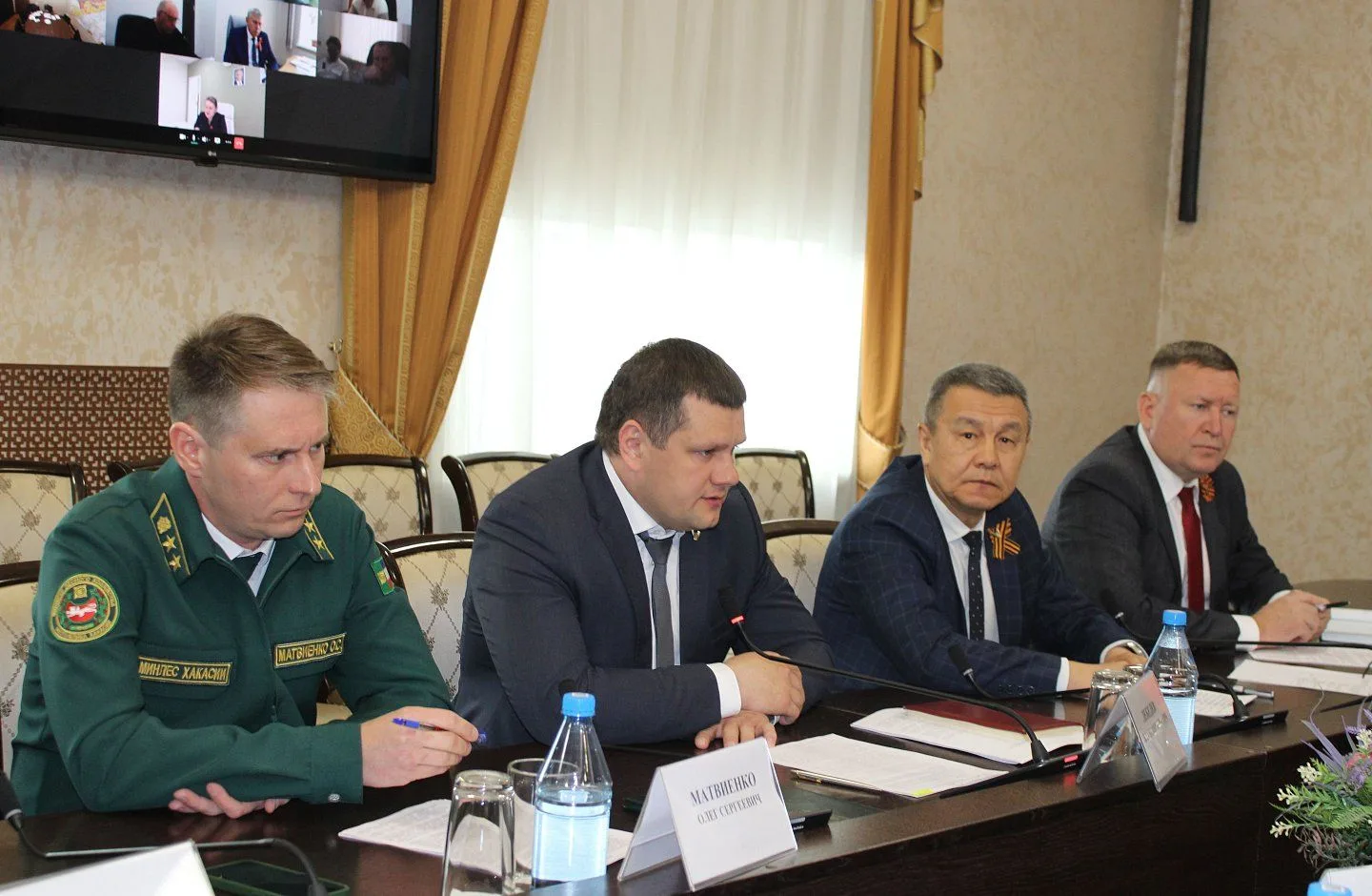В правительстве Хакасии обсудили паводковую обстановку