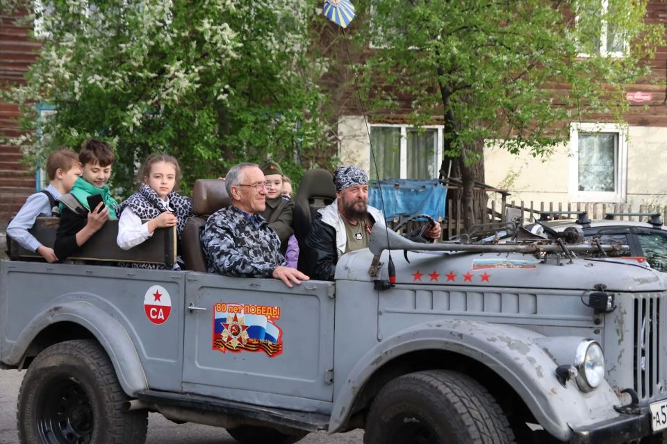 Частичка Вечного огня – абаканскому ветерану! Частичка Вечного огня – абаканскому ветерану!