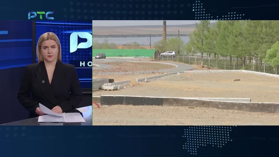 В посёлке Жемчужный продолжается благоустройство туристического центра