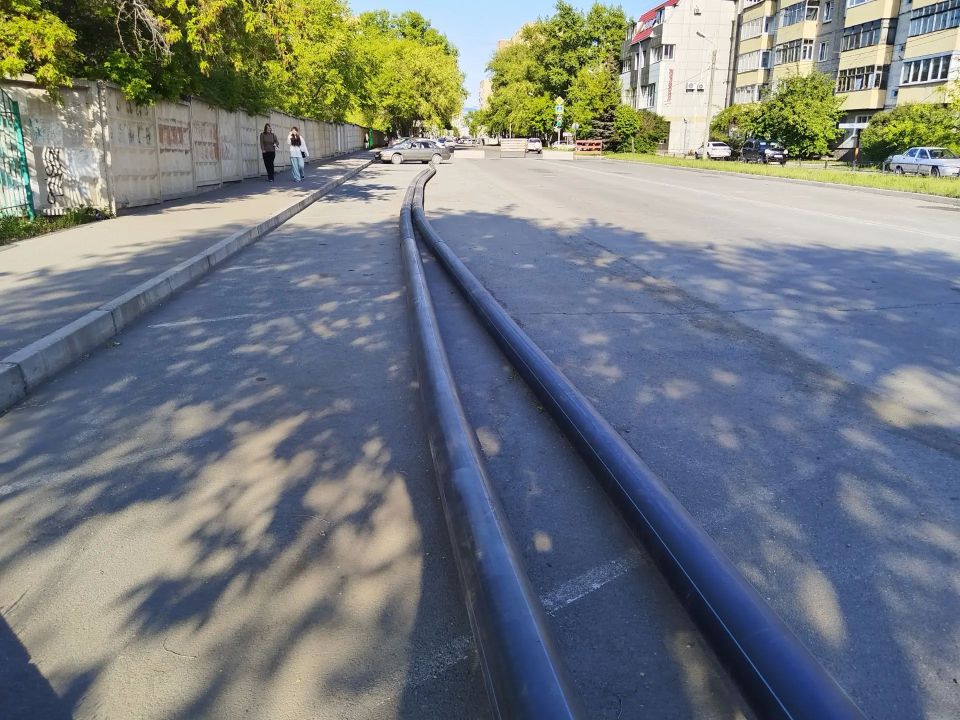 Капитальный ремонт водовода на улице Тельмана идёт в графике Капитальный ремонт водовода на улице Тельмана идёт в графике