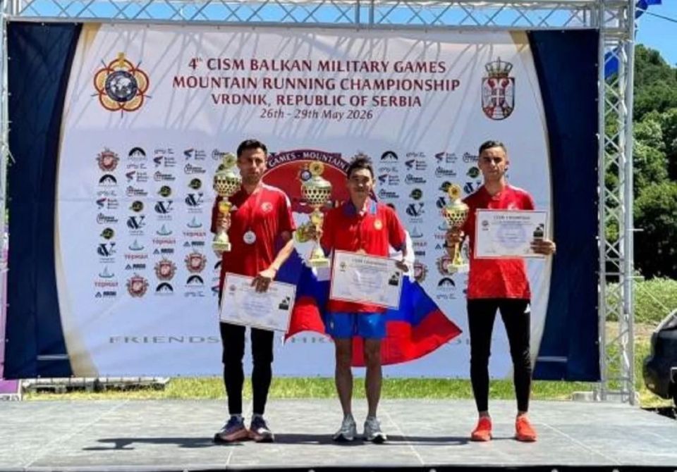 Спортсмен из Хакасии стал лучшим на Балканских военных играх