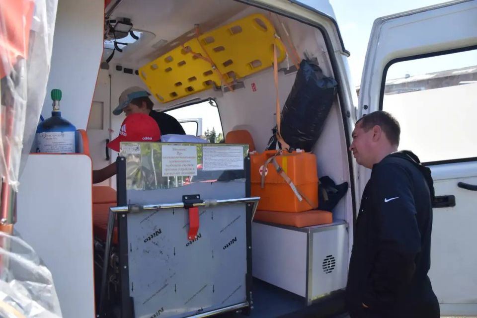 Детвору Таштыпского района познакомили с работой службы скорой помощи Детвору Таштыпского района познакомили с работой службы скорой помощи