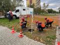 Скрытые дефекты на сетях обнаружили в ходе гидравлических испытаний теплоэнергетики на улицах Лермонтова и Торговая, а также в центре Абакана — в районе Вяткина-Тельмана