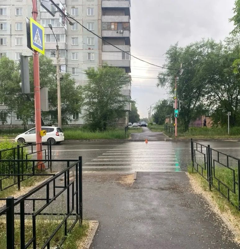 10-летний велосипедист оказался под колёсами авто в Черногорске