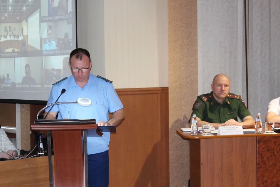 Сегодня, 18 июня 2026 года, в прокуратуре Республики Хакасия под председательством прокурора республики Сергея Фирсова состоялось Координационное совещание руководителей правоохранительных органов региона Сегодня, 18 июня 2026 года, в прокуратуре Республики Хакасия под председательством прокурора республики Сергея Фирсова состоялось Координационное совещание руководителей правоохранительных органов региона