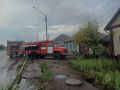 К пожару в доме привело замыкание проводки
