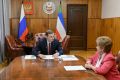 Валентин Коновалов: С главой Усть-Абакана Ниной Леонченко рассмотрели планы по развитию посёлка