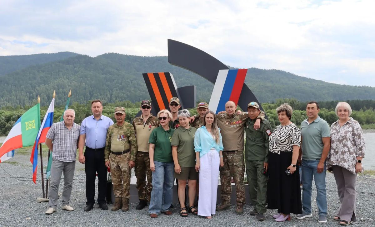 Памятный знак участникам СВО установили в Абазе Памятный знак участникам СВО установили в Абазе