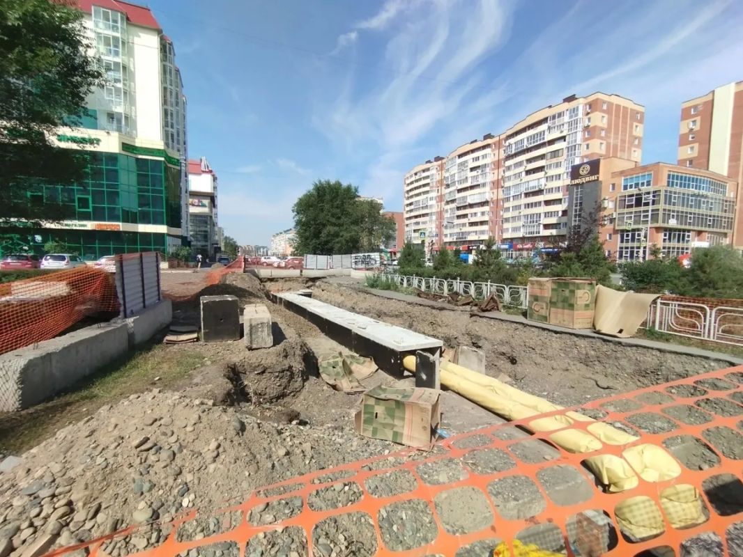Перекрёсток Кирова — Ярыгина открыт для проезда, в ближайшее время СГК закончит работы на этом участке Перекрёсток Кирова — Ярыгина открыт для проезда, в ближайшее время СГК закончит работы на этом участке
