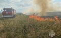 Степной пожар в Аскизском районе помогали тушить добровольцы