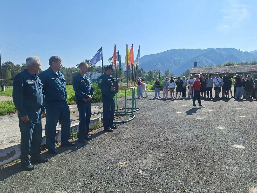 В детских лагерях Таштыпского района пожарные провели День безопасности В детских лагерях Таштыпского района пожарные провели День безопасности