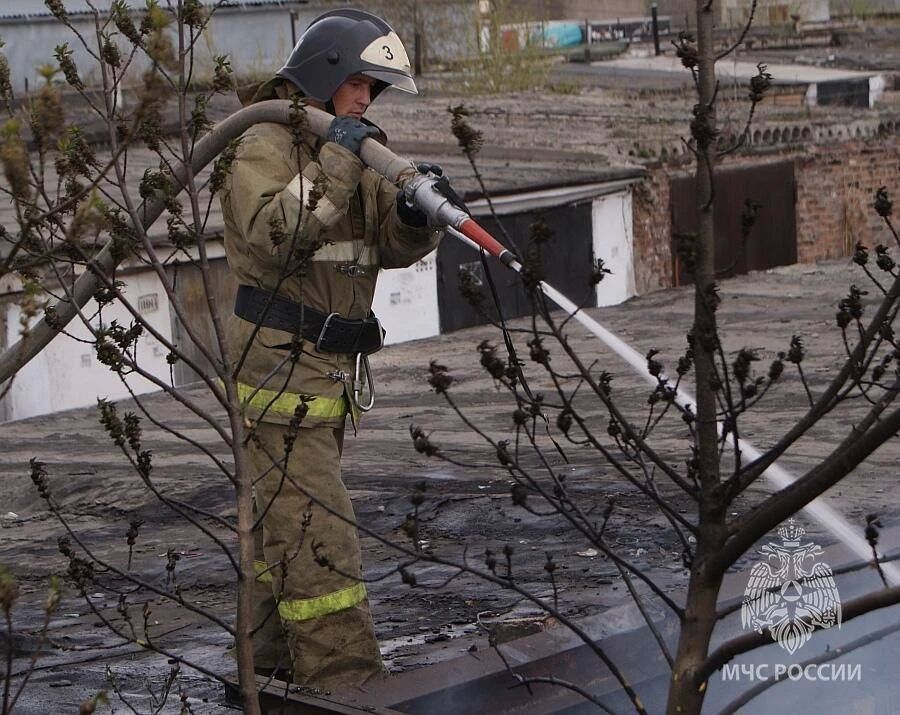 За минувшие сутки в Хакасии зафиксировано два пожара