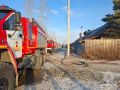 В абаканском СНТ "Ивушка" сгорел частный дом