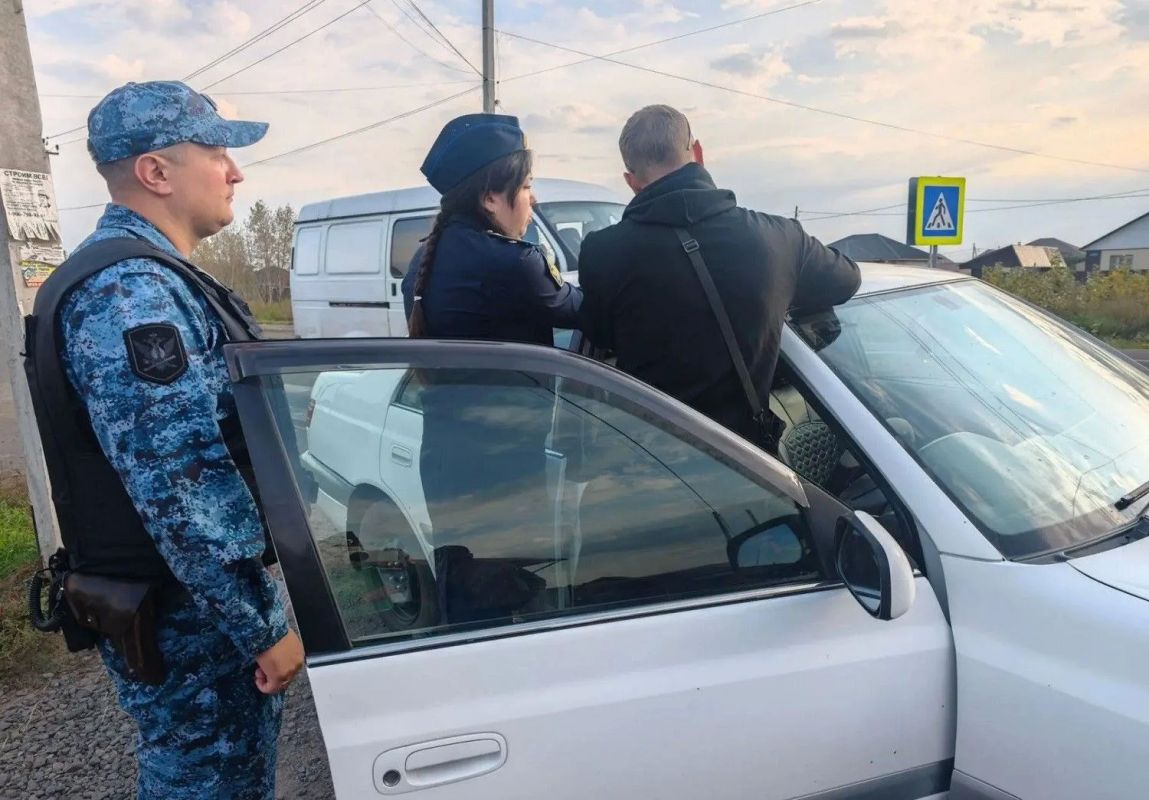Рейд судебных приставов и Госавтоинспекции прошёл в Калинино