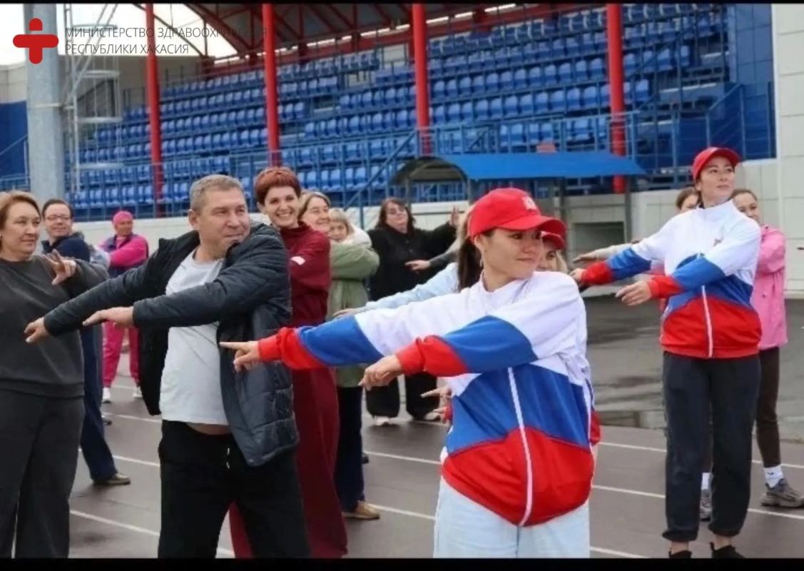 Алтайский район присоединился к Всероссийской зарядке Алтайский район присоединился к Всероссийской зарядке