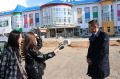 Для благоустройства возле будущей детской поликлиники в Арбане понадобились оперативные решения
