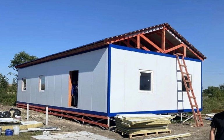 Новый ФАП возводят в Кирбе в Бейском районе Новый ФАП возводят в Кирбе в Бейском районе