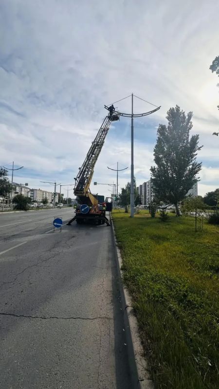 Уличное освещение модернизируют на Некрасова в Абакане Уличное освещение модернизируют на Некрасова в Абакане