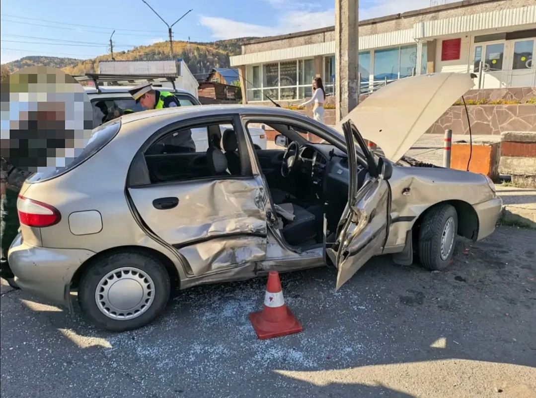 В тройном ДТП в Майна пострадала женщина