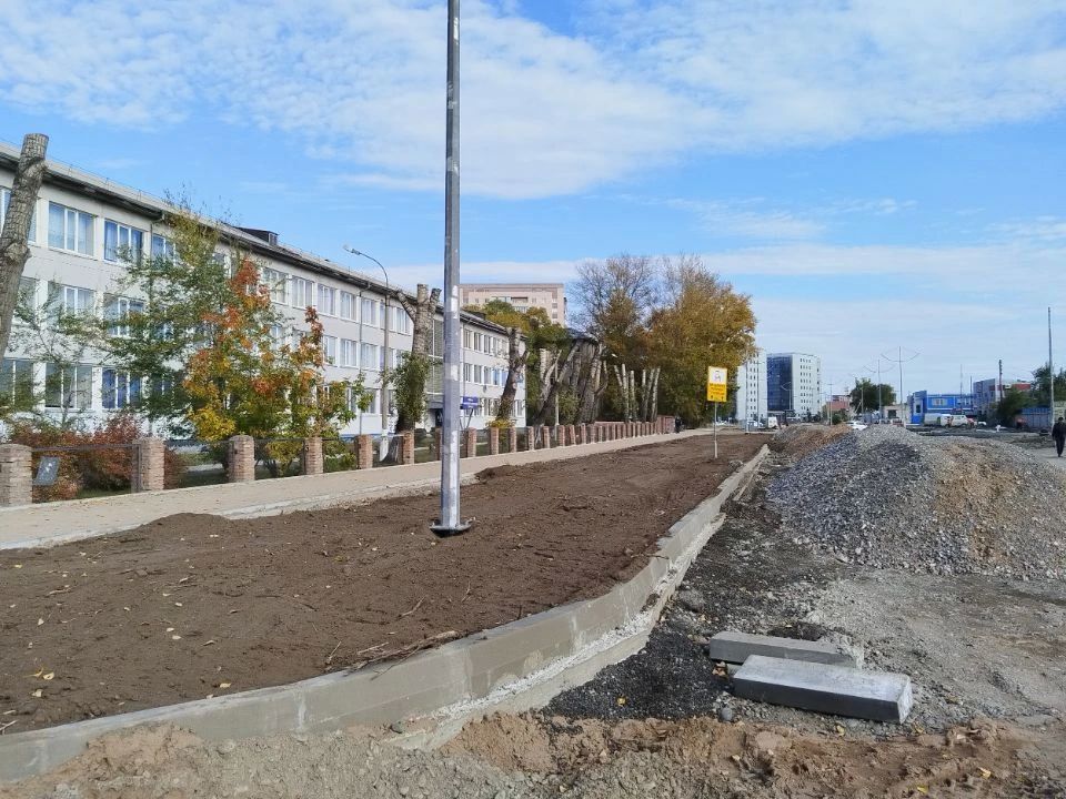 Обновлён асфальт на одной из улиц Абакана Обновлён асфальт на одной из улиц Абакана
