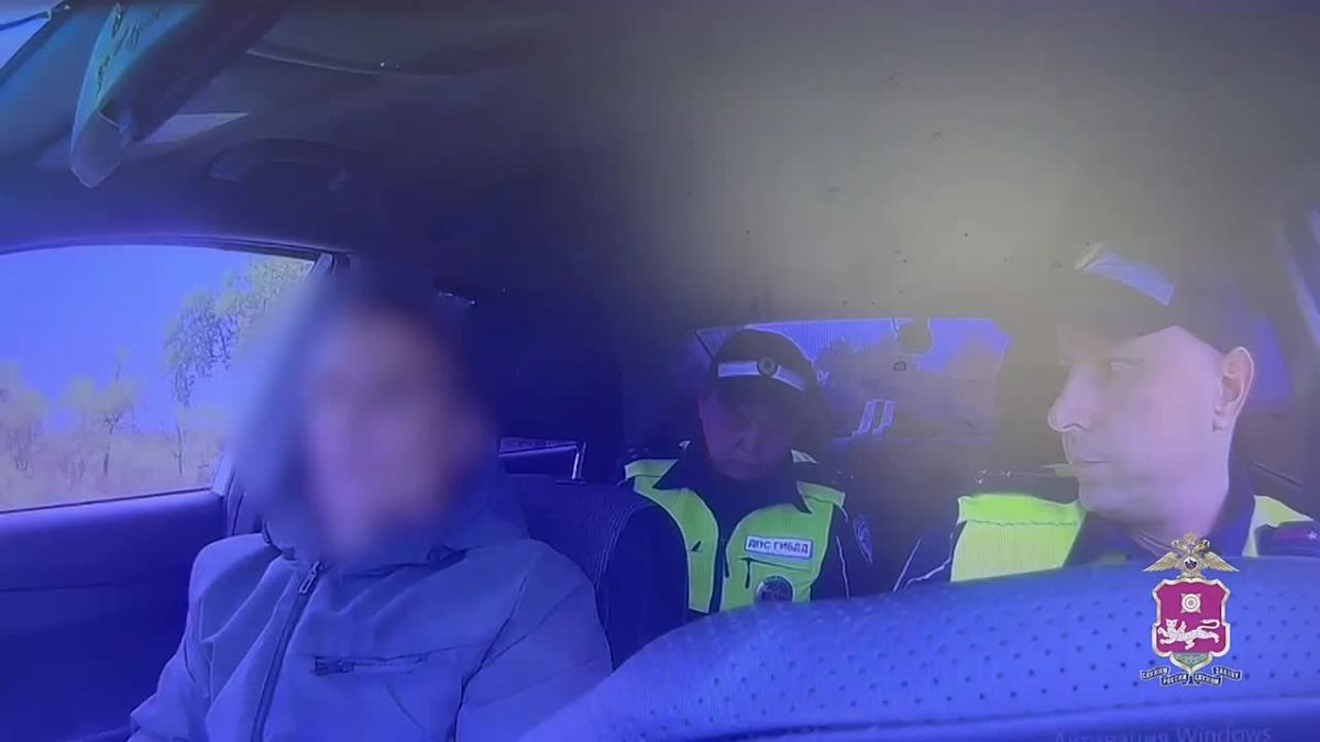 Мужчина заснул в угнанном автомобиле в Усть-Абаканском районе