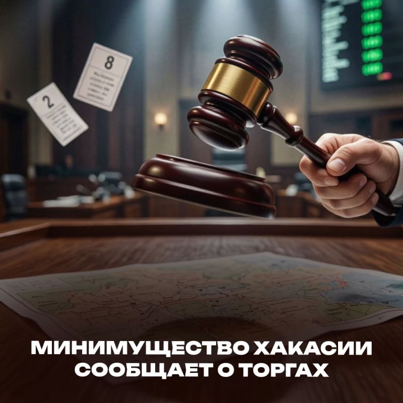 Информируем о проведении в электронной форме аукциона на право заключения договора аренды земельного участка, находящегося в государственной собственности Республики Хакасия