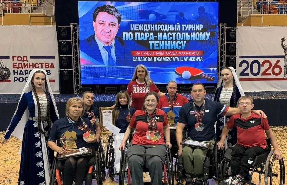 Россыпь медалей международного класса привезли теннисисты Хакасии с турнира в Дагестане