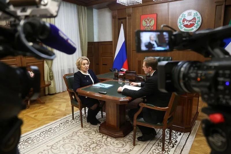 Валентина Матвиенко и Валентин Коновалов: федеральная поддержка развития Хакасии