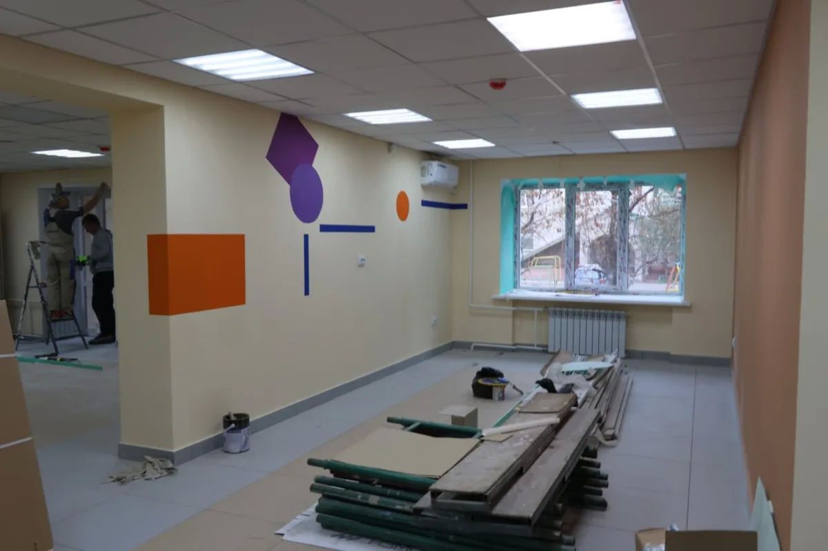 Капремонт в библиотеке по Богдана Хмельницкого в Абакане завершили Капремонт в библиотеке по Богдана Хмельницкого в Абакане завершили